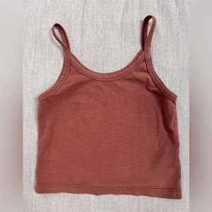 SOLD ARQ crop tank in Spice